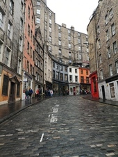 Die Streetview der schottischen Hauptstadt Edinburgh