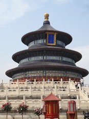 Ein großer Tempel in Peking
