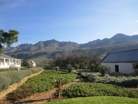 Landschaft bei Oudtshoorn