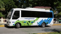 Bus, unterwegs, reisen, komfort, Gruppenreise mit Kindern