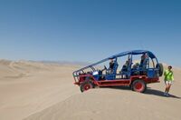 Peru, Huacachina, Wüste