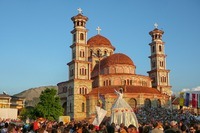 Ein enzigartiges Gebäude in Mitten von Korca