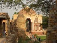 Indien Qutab Minar Altdelhi