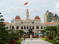 Vietnam, Saigon, Rathaus
