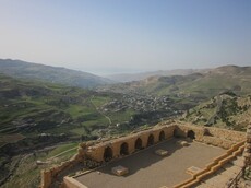 Kerak, Ruinen, Aussichtspunkt, Rundreise Jordanien