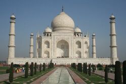 Der Taj Mahal in Indien Indien Reise, Taj Mahal, Agra