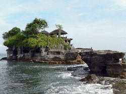 Tanah Lot Tempel, Bali, Indonesien, Meer, Sommerreise