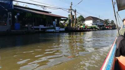 Thailand, Schwimmende Märkte