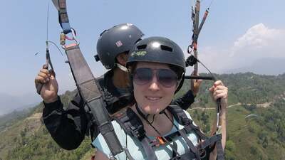 Paragliding in Pokhara