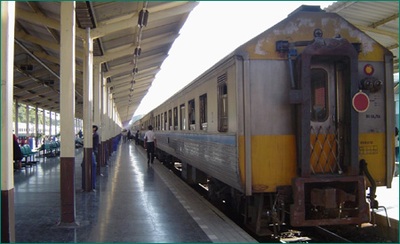 Zugfahrt, Chiang Mai, Bangkok, Nachtzug, Schlafwagen