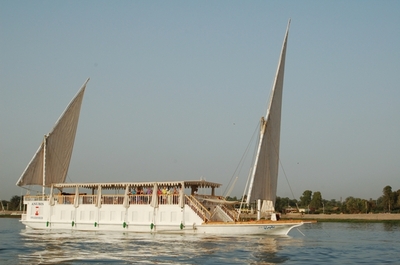 Dahabiya, Transport, Nil, Ägypten