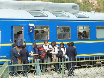 Peru Zugfahrt nach Machu Picchu