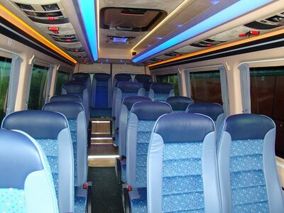 Transport, Bus, Innenansicht, Kroatien