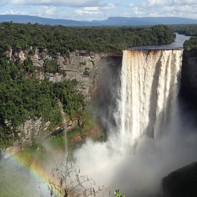 Der Kaieteur-Wasserfall Kaieteur, Wasserfall, Guyana, Landschaft, französisch guayana urlaub