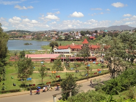 Die Stadt Antsirabe Antsirabe, Madagaskar, Ausblick, madagaskar reisen