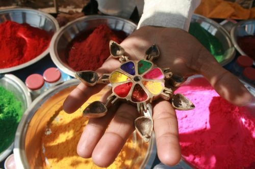 Das Farbenfrohe Holi Festi Rajasthan, Farben, Holi, Indien Reise
