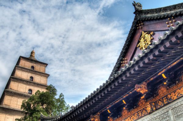 Große Wildganspagode bei Xi'an Große Wildganspagode bei Xi'an