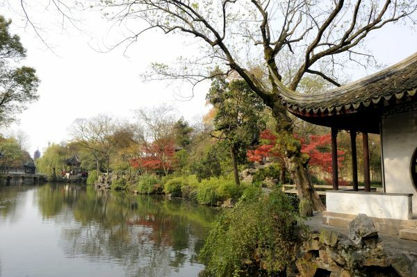 Der zentral gelegene Volkspark in Chengdu.