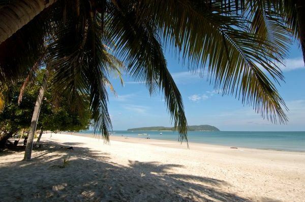 Die weißen Traumstrände von Langkawi. Langkawi Beach, Strand, Malaysia
