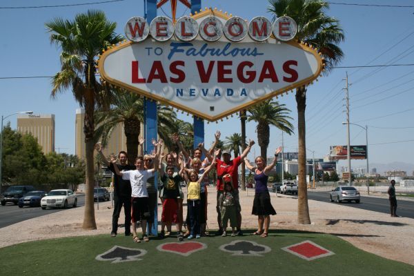 Welcome to fabulous Las Vegas! Familie, Las Vega, Glücksstadt, usa rundreise 3 wochen mit kindern