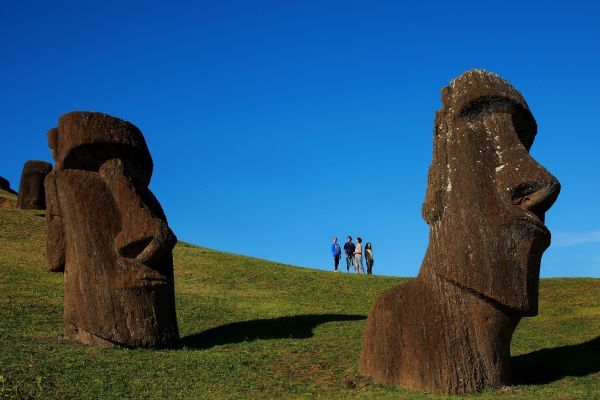 Die Osterinsel Statue Rundreise Chile