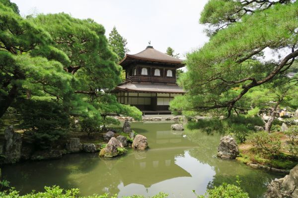 Kyoto, Silberner Pavillion, Japan. japan rundreise 3 wochen mit kindern