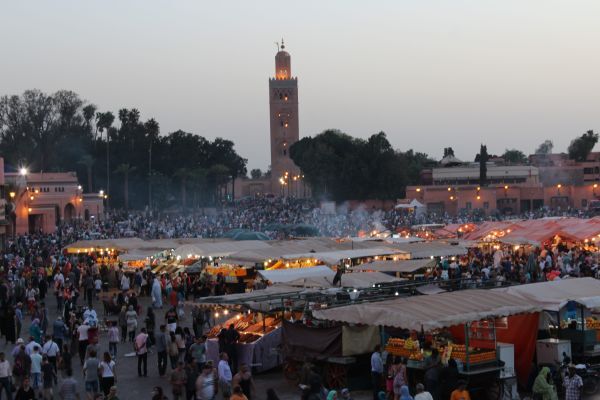 Marrakesch in Marokko Marrakesch, Marokko, Wanderreise Marokko