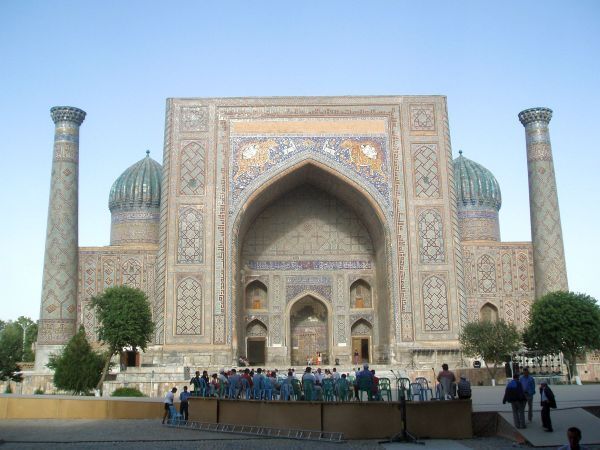Samarkand, Registan Platz, Usbekistan