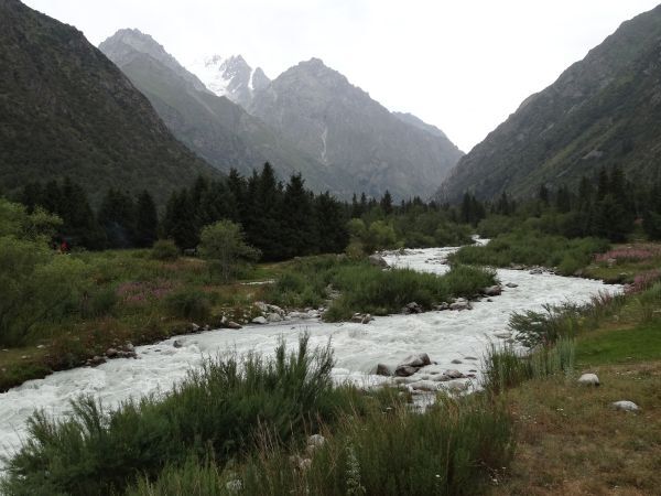 Ala-Artscha in Kirgistan Ala-Artscha-Nationalpark, Kirgistan