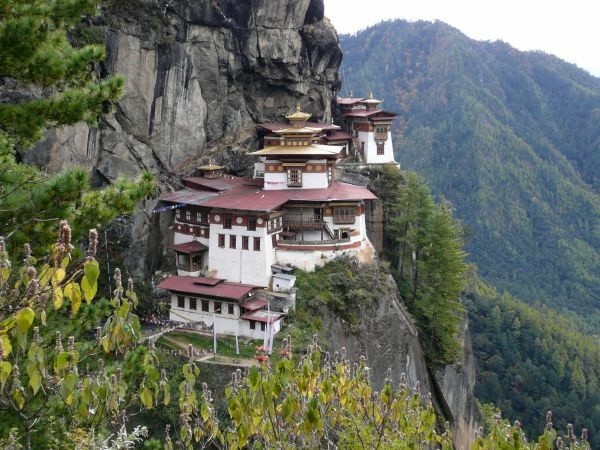 Das Tigernest-Kloster Tigernest, Kloster, Bhutan, Sehenswürdigkeiten Bhutan