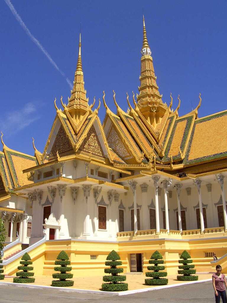 Königspalast von Phnom Penh Kambodscha, Phnom Penh, Königspalast