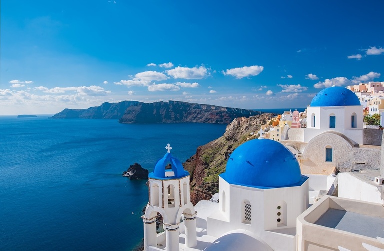 Griechenland Santorini Kirche