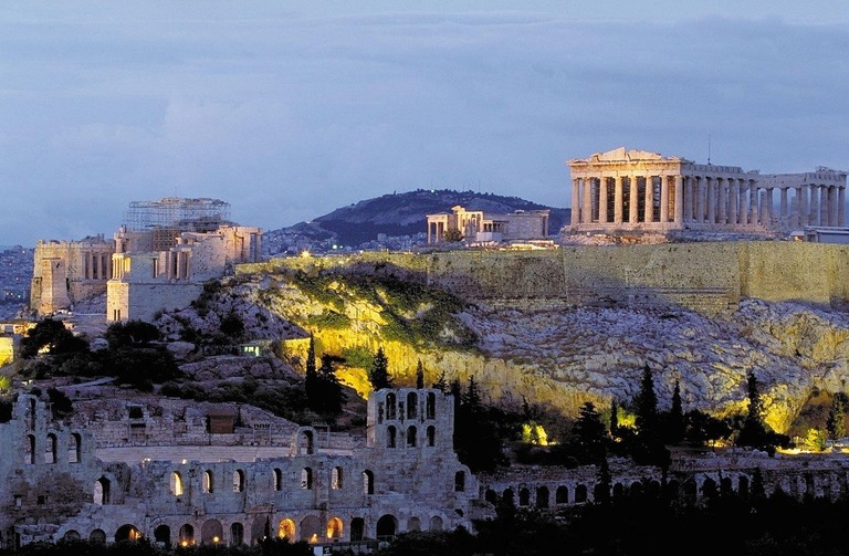 Griechenland, Family, Akropolis, Athen Griechenland, Family, Akropolis, Athen