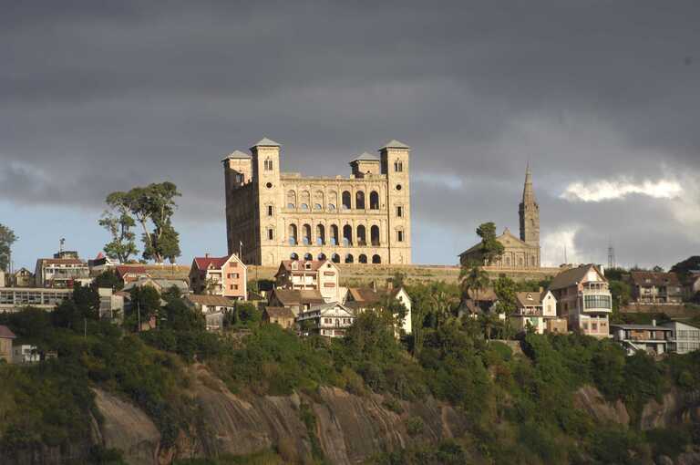 Rova palace in Antanarivo