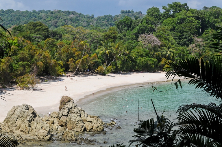 Bucht am Nationalpark Manuel Antonio Bucht am Nationalpark Manuel Antonio, rundreise costa rica 3 wochen