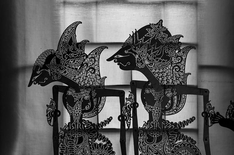 Wayang-Kulit-Schattenspiel Wayang-Kulit-Schattenspiel