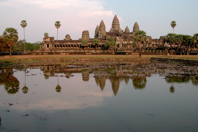 Tempelanlage Angkor Wat Kambodscha Laos Rundreise, Laos Kambodscha Rundreise, Angkor Wat, Siem Reap
