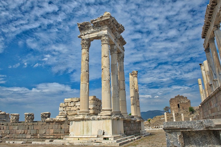 Bergama, Ruinen, Tempel, Ausgrabungen