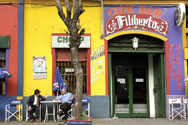 Buenos Aires Buenos Aires bunte Häuser