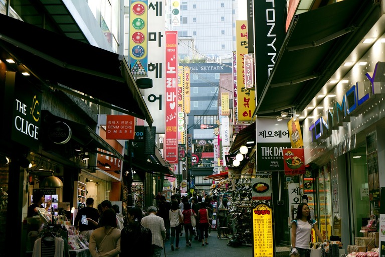 Markt, Nachtmark, Namdaemun, Seoul, Einkaufen