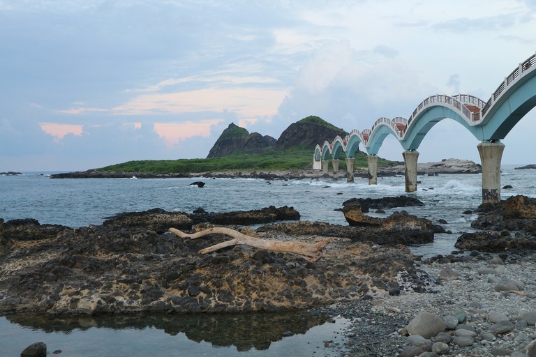 Brücke, Meer, Sanxiantai, acht, Taiwan
