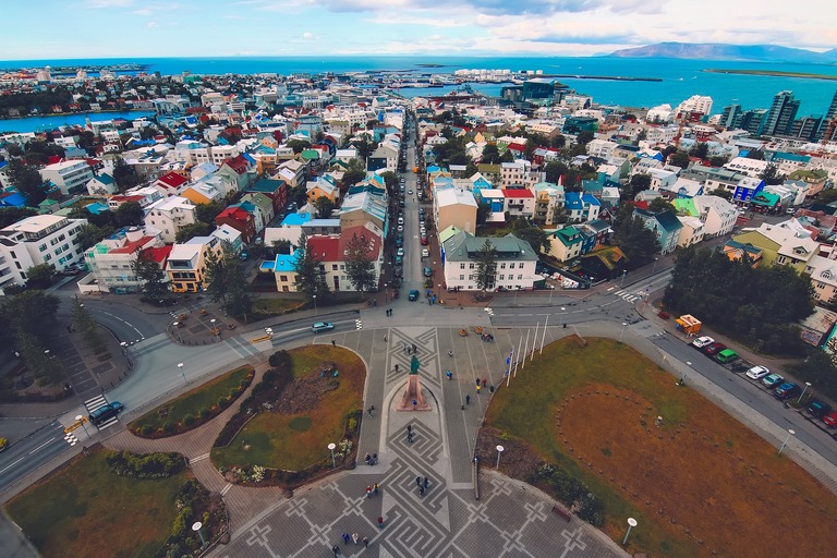 Die Hauptstadr Reykjavik Reykjavik, Island, Stadtbild, Island Reise, Island Rundreise