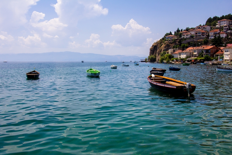 Ohrid-See, Nordmazedonien, Stadt Orid, albanien urlaub