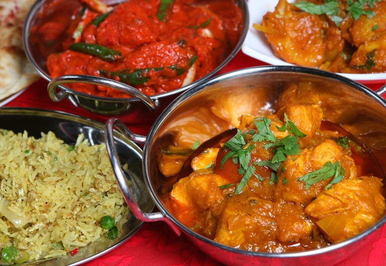 Die indische Küche Curry, Indien, Mahlzeiten, indien mit kindern