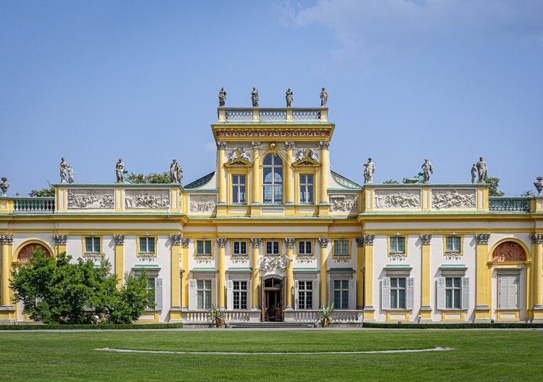 Djoser Polen Warschau Wilanow Palast 