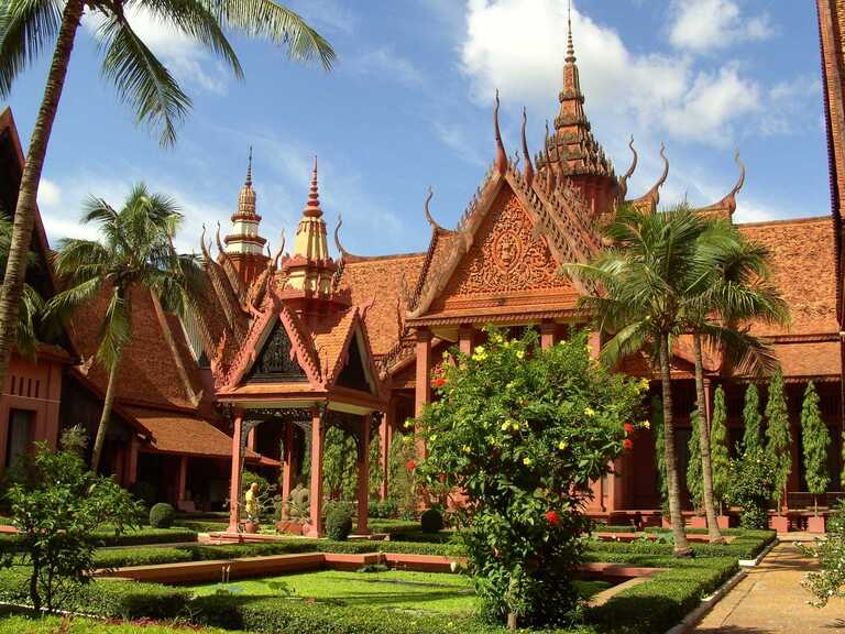 Das Nationalmuseum in Phnom Penh Nationalmuseum, Phnom Penh, Kamboscha, kambodscha urlaub