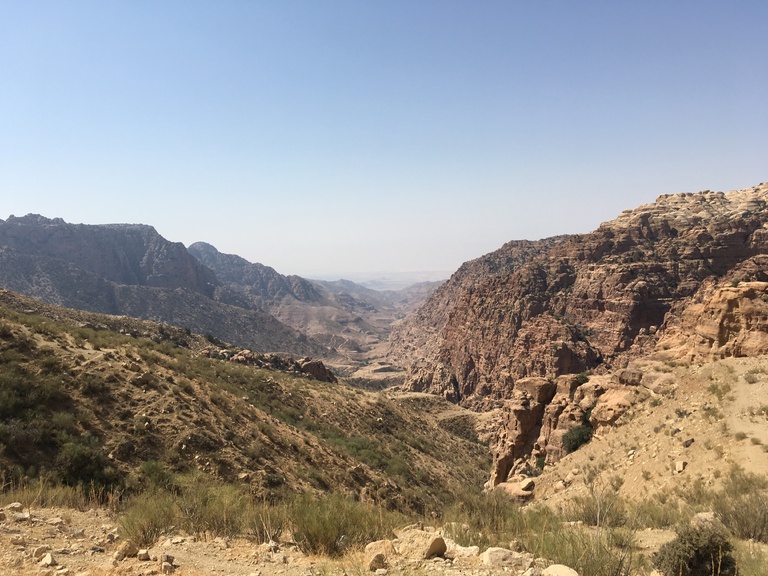 Das Dana-Naturschutzgebiet Dana, Naturreservat, Naturschutzgebiet, Landschaft, Jordanien, Wanderreise Jordanien
