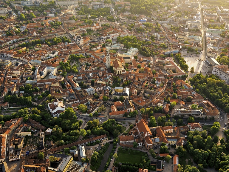 Vilnius Litauen Vilnius, Panorama, Litauen, Gebäude, Stadt, Baltikum, Baltikum Rundreise