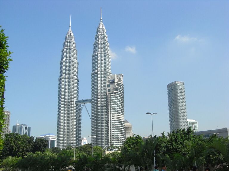 Westmalaysia Malaiische Halbinsel Kuala Lumpur Petronas Twin Towerd