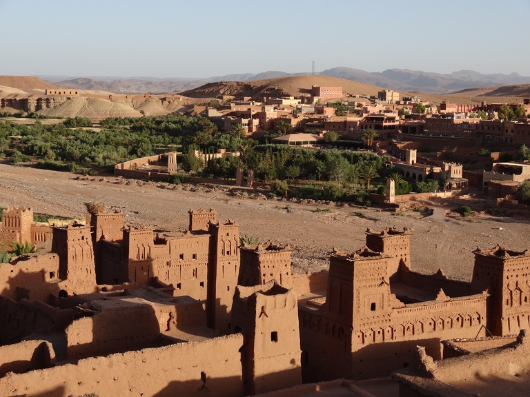 Ait Ben Haddou Lehmhäuser, Ait Ben Haddou, Marokko mit Kindern